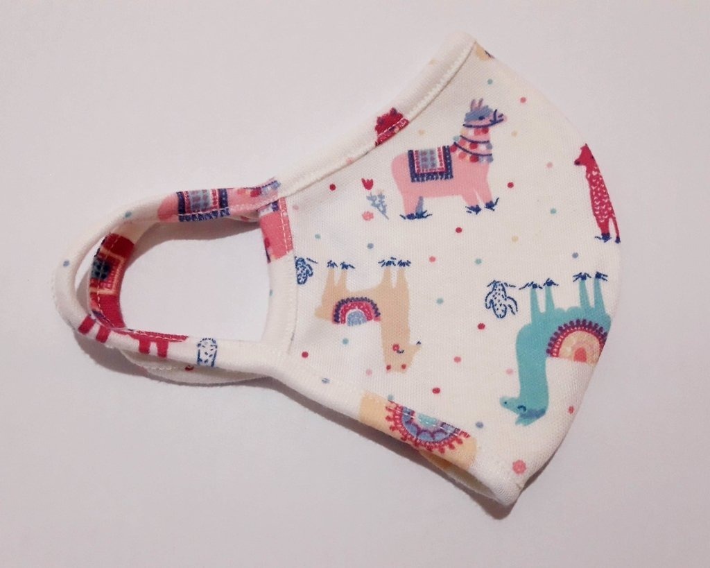  Barbijo Tapaboca Algodón Niños Nena Nene Reutilizable