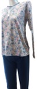 Pijama Manga Larga Pantalon Largo Algodon Invierno Ferz 8431