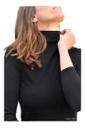 Polera De Microfibra Cuello Alto Manga Larga Cal19 Silvana
