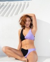 Bikini Conjunto Corpiño Torzado + Vedettina Valus Savage