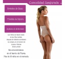 Body Colaless Enterito Modelador Reductor Lycra Mora Ar 1859