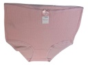 Bombacha Rosa Navidad Algodon 100% Tiro Alto Marisabel 2036