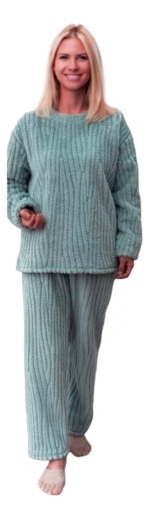 Pijama De Mujer Plush Peluche Polar Super Soft Divina 1000