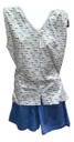 Pijama De Mujer Musculosa Short Verano Algodon Ferz 828324