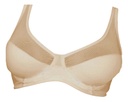 Corpiño Con Aro Doble Tela Con Tul 95 Al 115 Pink 12084