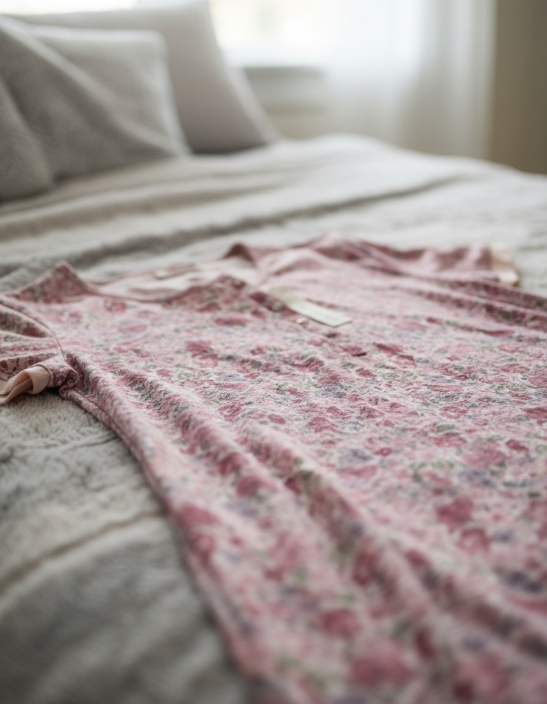 Camison Remeron Corto De Verano Algodon Marcela Ferz 827431