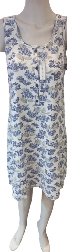 Camison De Verano Algodon Estampado Marcela Ferz 827443