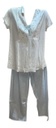 Pijama Manga Corta Con Capri Algodon Ferz 828190