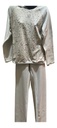 Pijama Manga Larga Pantalon Largo Micropolar Ferz 8472