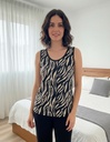 Pijama Manga Corta Con Pantalon Largo Viscosa Ferz 828465