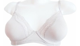 Corpiño De Lycra Y Puntilla Con Aro Peter Pan Art. 14