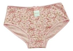 [MARI2120ROSU] Bombacha Rosa Navidad Algodon Lycra T Corto Marisabel 2120