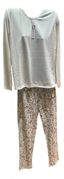 Pijama Manga Larga Pantalon Largo Invierno Ferz 828474